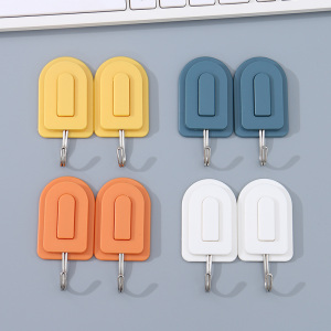 Medium Self-Adhesive Hook - 2 Count