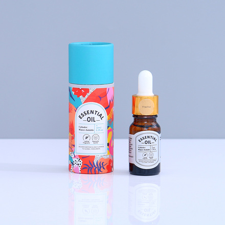 Cylinder Water-Soluble Essential Oil with Dropper (10ml/0.3fl.oz.) (Grapefruit)