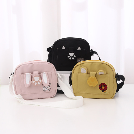 Cat Paw Square Shoulder Bag for Children
