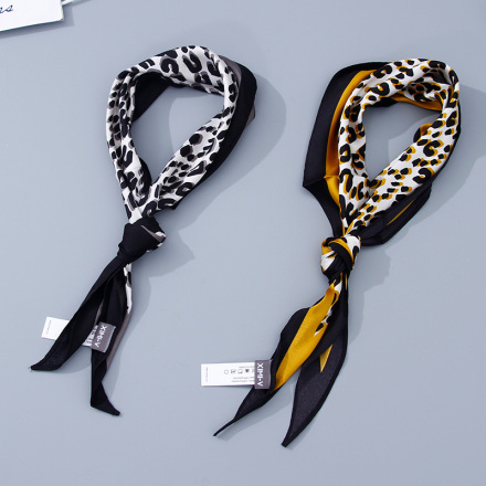 Leopard Print Rhombus Neckerchief
