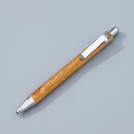 Classic Bamboo Retractable Gel Pen-0.5mm
