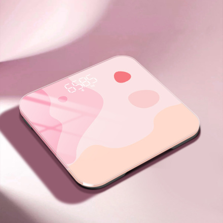 Beautiful Life Series Weighing Scale (Pink) AD-26