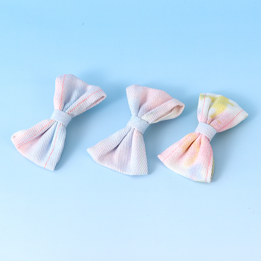 Gradient Color Denim Simple Hair Clip