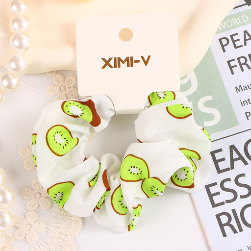 Colorful Orchard Collection Kiwi Hair Tie