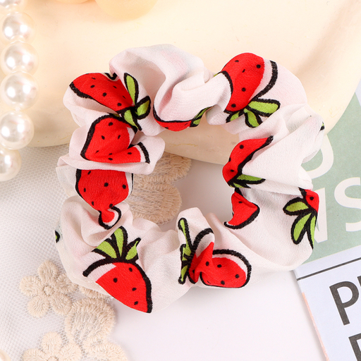 Colorful Orchard Collection Watermelon Hair Tie