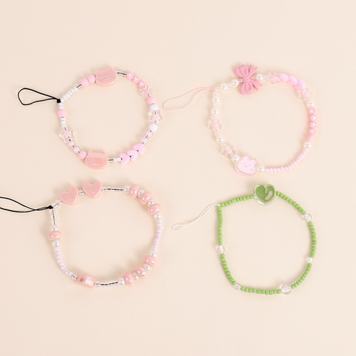  Spring and Summer New Decorative Beaded Keychain #6