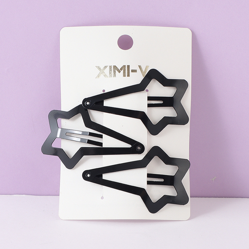 Glossy Star Bobby Pins