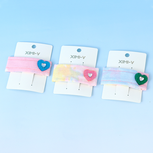 Gradient Color Denim Bobby Pin