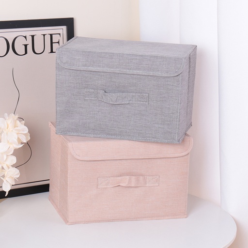 Large simple fabric storage box