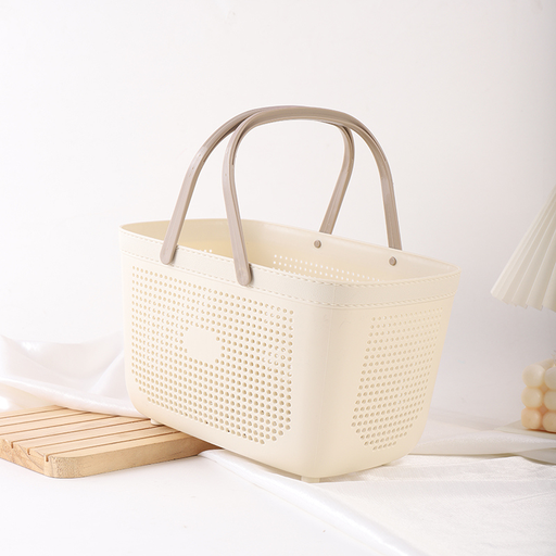 Multifunctional bathroom storage basket