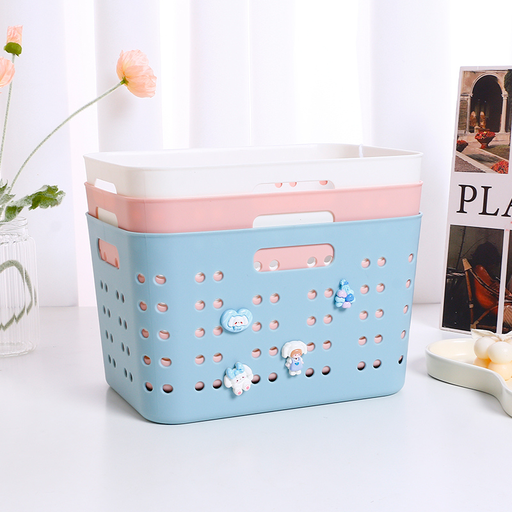 Small fresh DIY plastic storage basket
