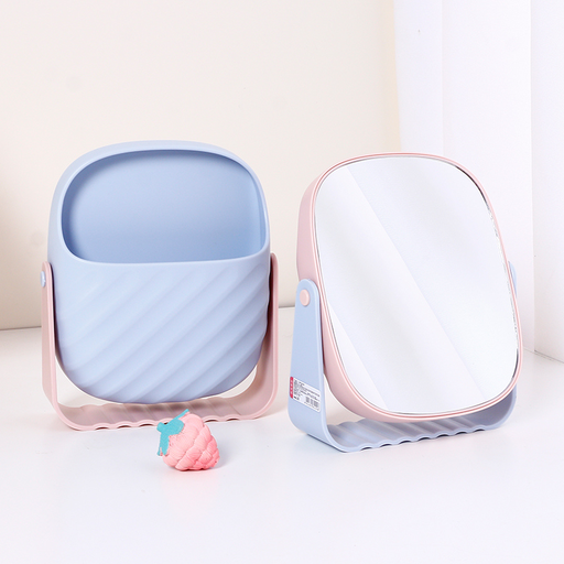 Small fresh storage desk mirror