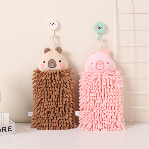 Capybara Chenille hand wipes