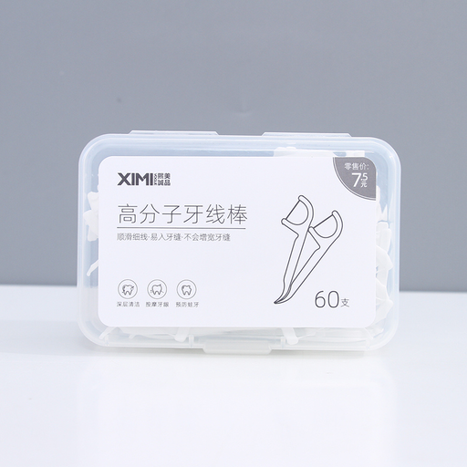 Polymer Floss Picks - 60ct