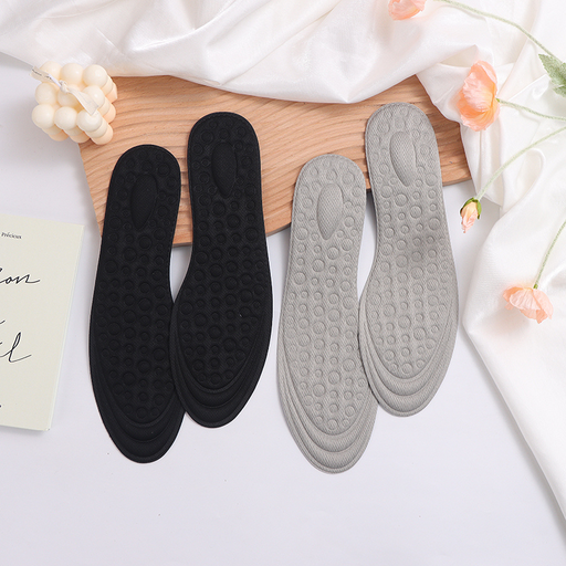 Cut-out polka dot massage insole