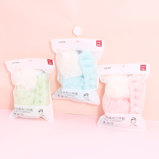 Bath ball bath strip combination 3-piece set