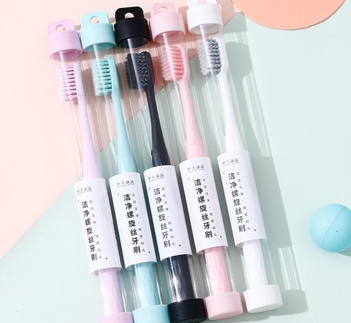 Clean spiral toothbrush (Single pack)