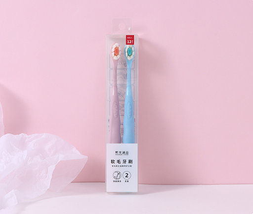 Multicoloured Gingival Soft Bristle toothbrush (2 sets)