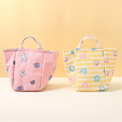 Funny Checkerboard Animal Trapezoidal Lunch Bag