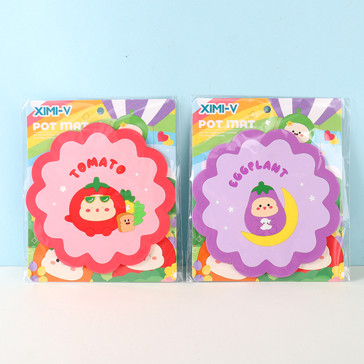 V Family Flower Shaped Pot Mat (B)