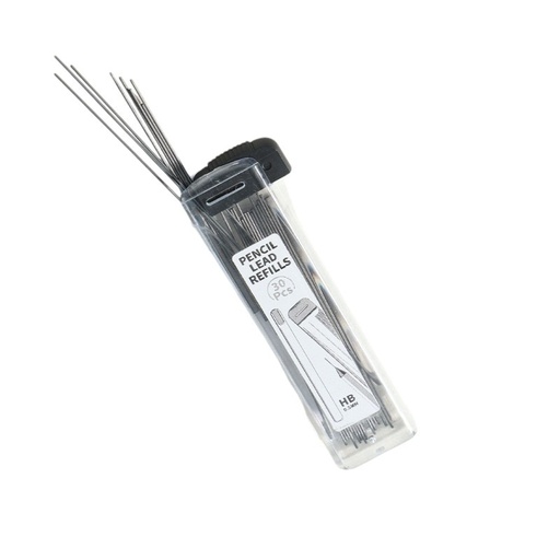 عبوات قلم الرصاص HB0.5mm 30 قطعةأنبوب