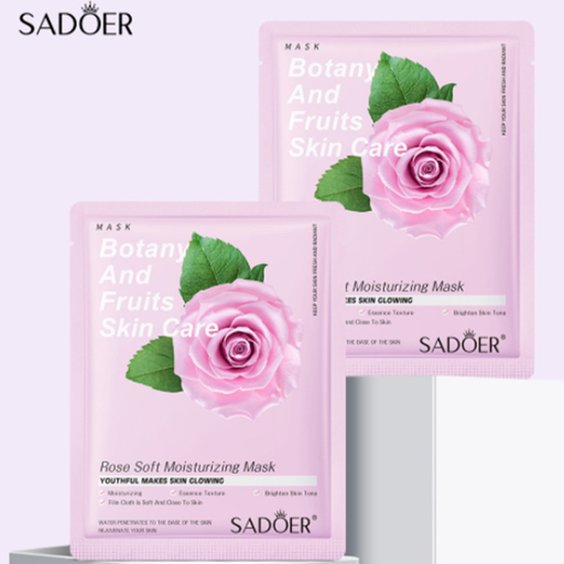 قناع الترطيب الناعم SADOER Rose