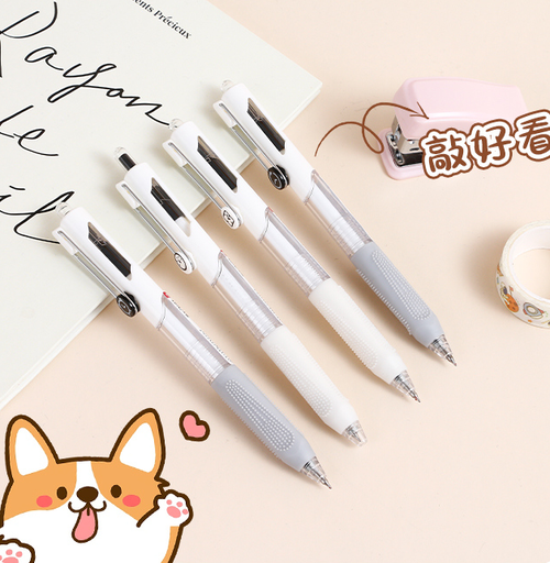 Time Boiled Rain Neutral Pen - Black (10 yuan 3 pieces)