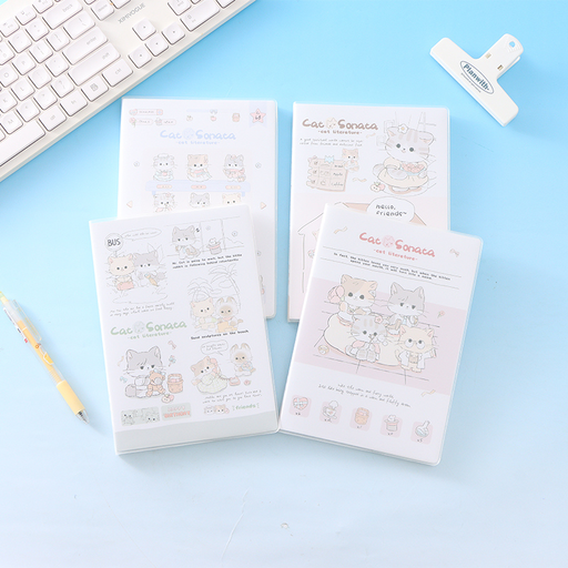 A58 plastic cover book (Cat Song)