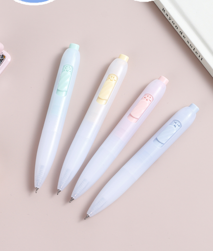 FWX-739Bmini Emoji Neutral Pen (3 pieces for 10 yuan) - Black