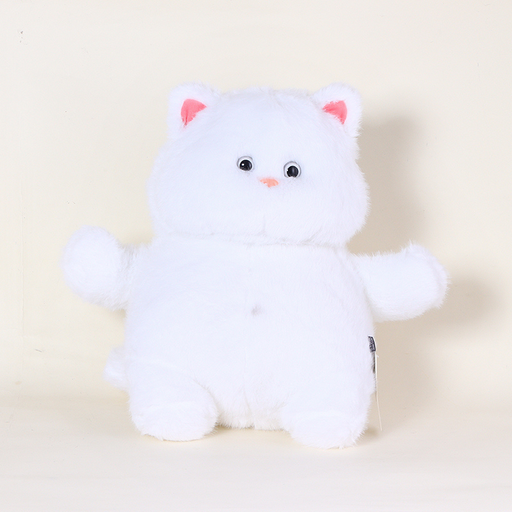 45cm white cloud cat plush doll