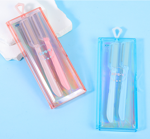 Little Case Series Eyebrow Trimmers with Protective Net 2PCS