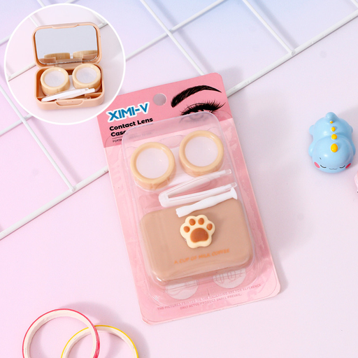 3D Cat Paw Contact Lens Case