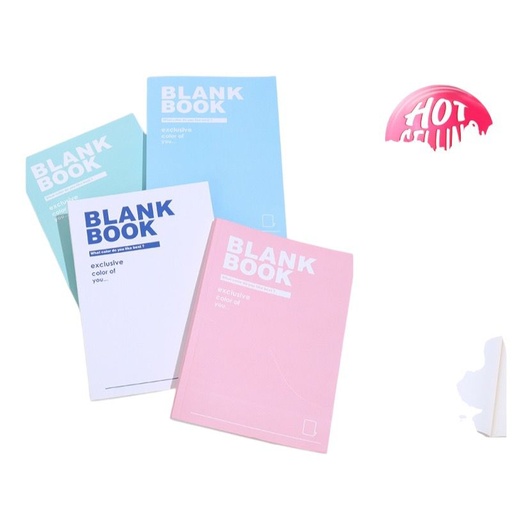 Macaron Series Letter Blank Notebook B5