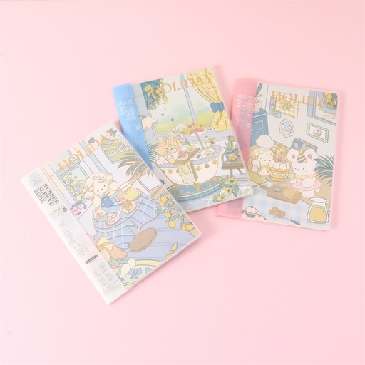 Lemon Mint Holiday Notebook B5