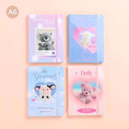 Animal Poster Hardcover Notebook A6