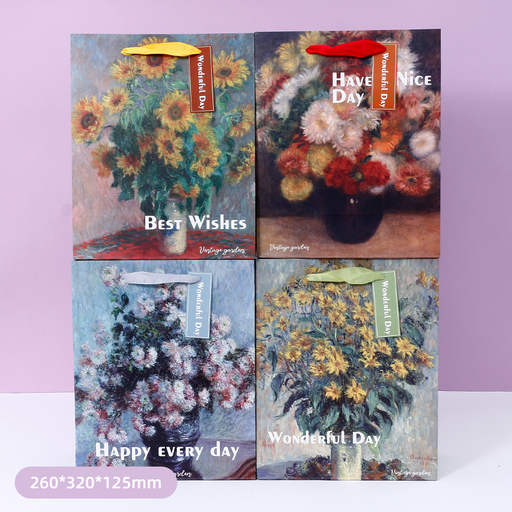 Vintage Painting Gift Bag (M)