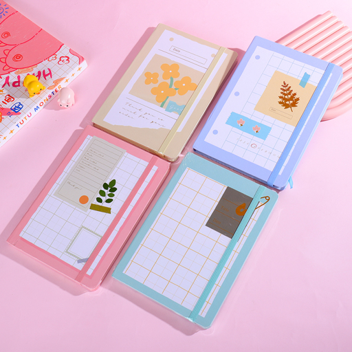 Simple Mood Lined Hardcover Notebook A5