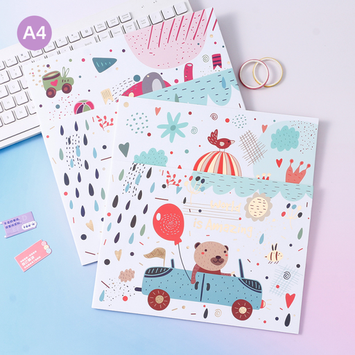 Funny Animal World Picture Book A4