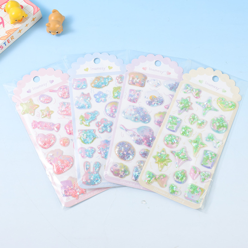 Shiny Puffy Sequins Stickers