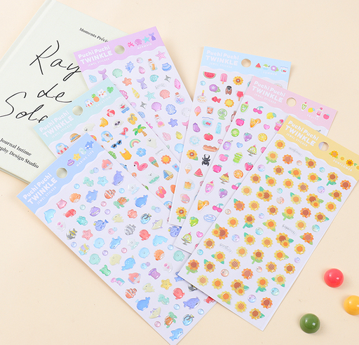 Cute Style Mini Crystal Stickers