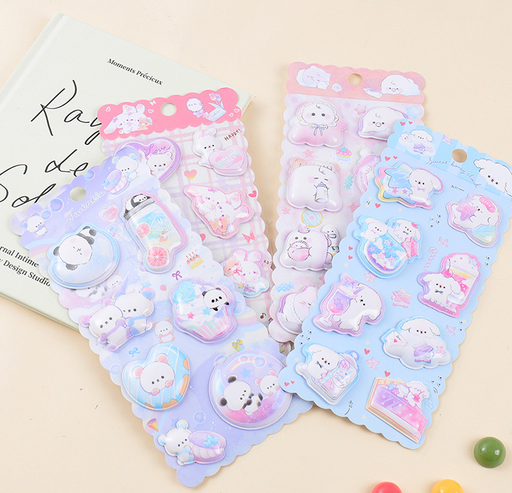 Dreamy Cloud Animal Foam Stickers