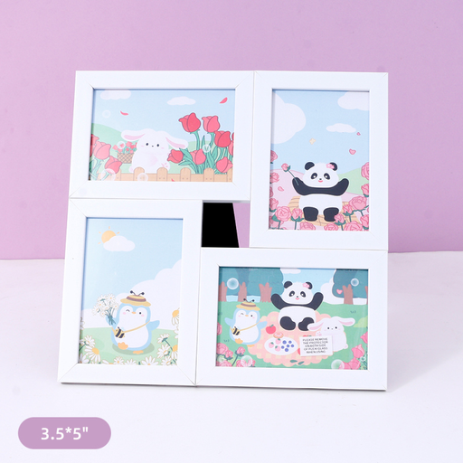 Outing Diary 3.5*5" Collage Photo Frame (White)