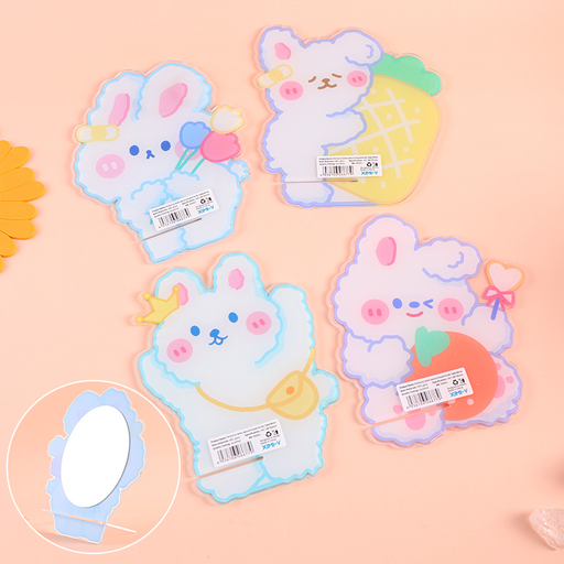 Pet Bunny Series Special-Shaped Acrylic Table Mirror