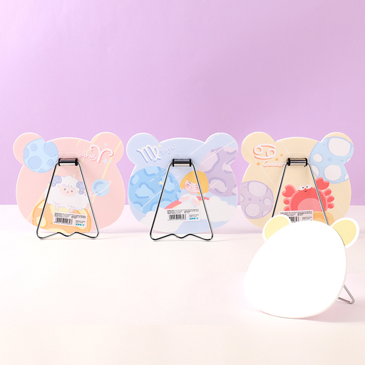 مرآة الطاولة الدائمة بعلامة Bear Head Sign KT Board