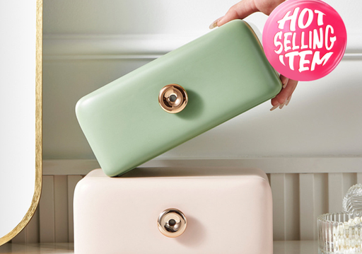 صندوق تخزين بلاستيكي لقناع الوجه من سلسلة فيري لاند