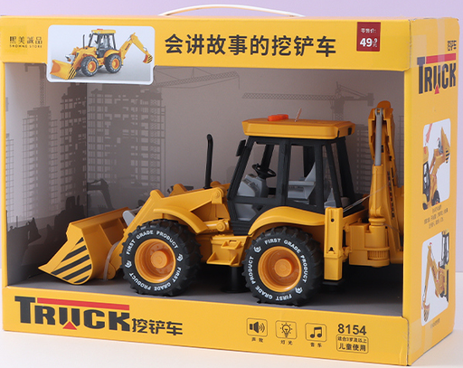 A forklift that tells a story