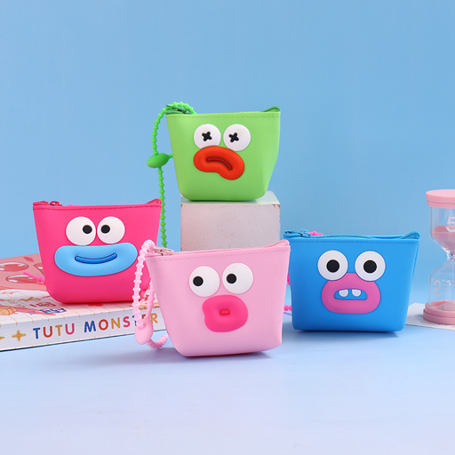 Ugly emoji coin wallet