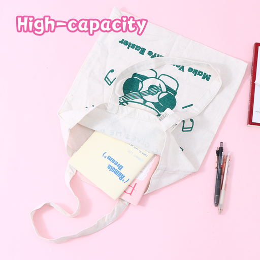 Cat Musician Canvas Bag