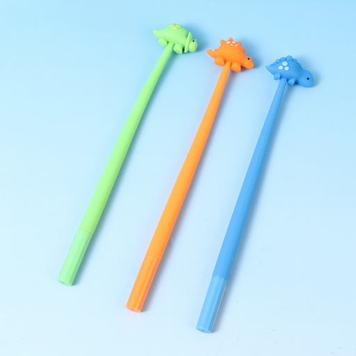 Adventure Dinosaur Valley Wiggle Gel Pen Black 0.5mm