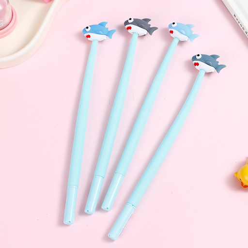 Cute Shark Wiggle Gel Pen Black 0.5mm